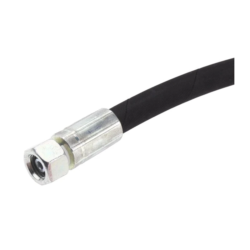 RS PRO Hydraulic Hose Assembly 462mm Length Synthetic Rubber Inner Hose Steel Reinforcing 400 bar Max Pressure 110-1989