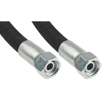 RS PRO 856mm Synthetic Rubber Hydraulic Hose Assembly, 275 bar Max Pressure 110-2014