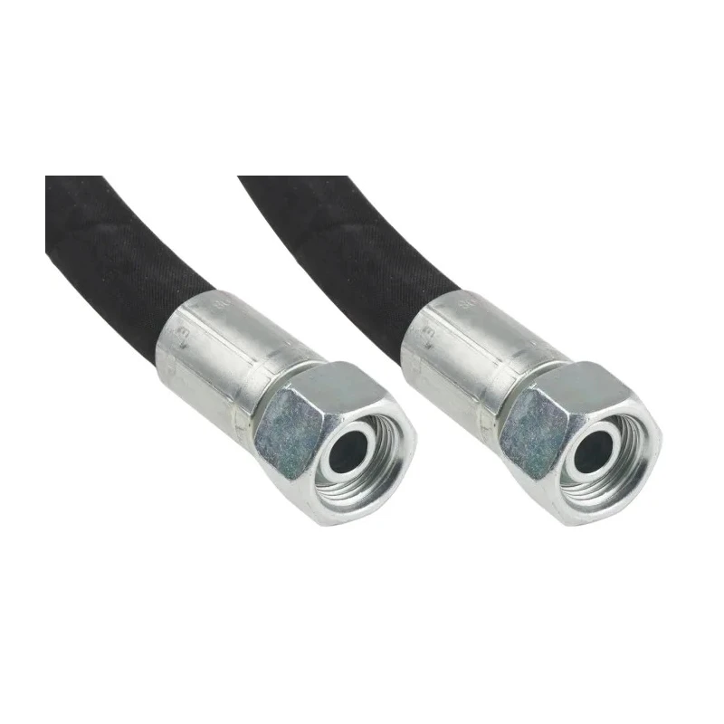 RS PRO 856mm Synthetic Rubber Hydraulic Hose Assembly, 275 bar Max Pressure 110-2014