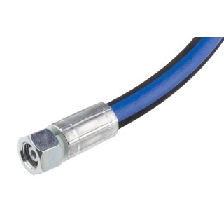 RS PRO 662mm Synthetic Rubber Hydraulic Hose Assembly 6.35mm ID 400 bar Max Pressure 110-1991