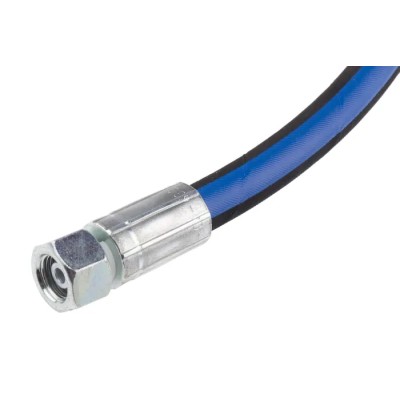 RS PRO 662mm Synthetic Rubber Hydraulic Hose Assembly 6.35mm ID 400 bar Max Pressure 110-1991