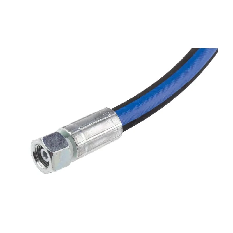RS PRO 662mm Synthetic Rubber Hydraulic Hose Assembly 6.35mm ID 400 bar Max Pressure 110-1991