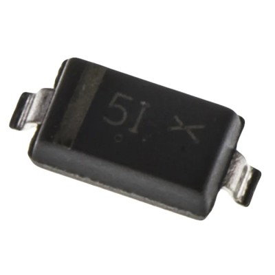 onsemi Silicon Junction Single Switching Diode 300 mA 75 V 350 mW Power Dissipation SOD-123 MMSD4148T1G