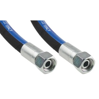 RS PRO Synthetic Rubber Hydraulic Hose Assembly 956mm Length 275 bar Max Pressure 110-2015
