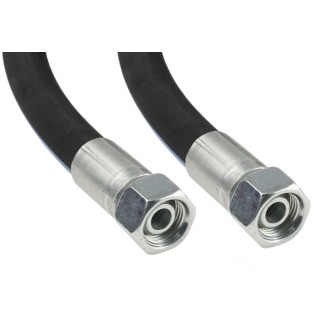 RS PRO Synthetic Rubber Hydraulic Hose Assembly 1.46m Length 275 bar Max Pressure 110-2017