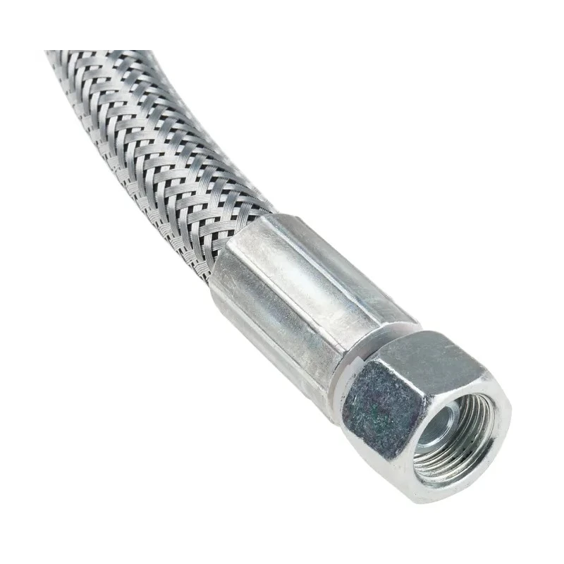 RS PRO 2m Galvanised Steel Wire Hydraulic Hose Assembly, 155 bar Maximum Operating Pressure 110-2251