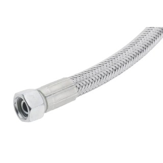 RS PRO 1m Galvanised Steel Wire Hydraulic Hose Assembly, 140 bar Max Pressure 110-2385