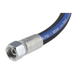 RS PRO Synthetic Rubber Hydraulic Hose Assembly 1.96m Length, 330 bar Max Pressure 110-2226