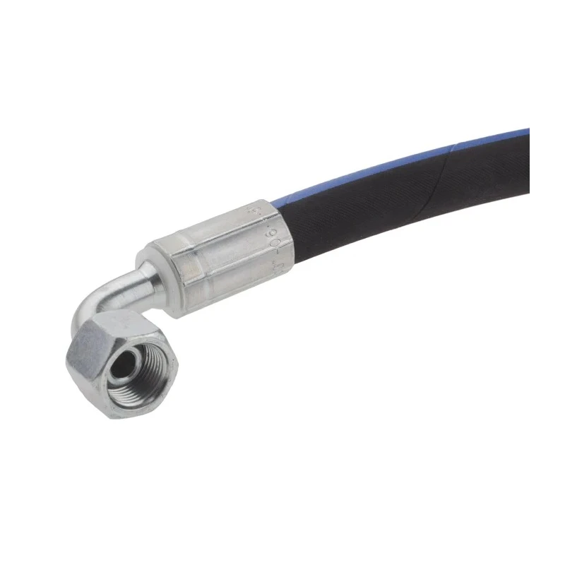 RS PRO Synthetic Rubber Hydraulic Hose Assembly 1.96m Length, 330 bar Max Pressure 110-2226