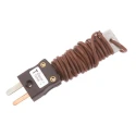 RS PRO Type T Exposed Junction Thermocouple 2 m Length, 220 °C Max 110-4470