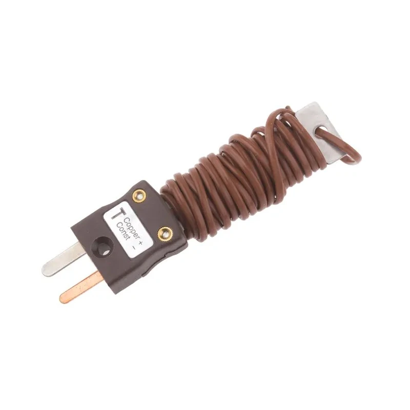 RS PRO Type T Exposed Junction Thermocouple 2 m Length, 220 °C Max 110-4470