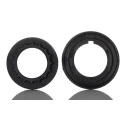Eaton Adapter for Use with M22 Series Modular Push Buttons, Black, IP67 Rated, 216408 M22S-R30