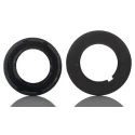 Eaton Adapter for Use with M22 Series Modular Push Buttons, Black, IP67 Rated, 216408 M22S-R30