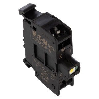Eaton RMQ Titan M22 Series Light Block 264V AC White LED Illumination 216578 M22-CLEDC230-W