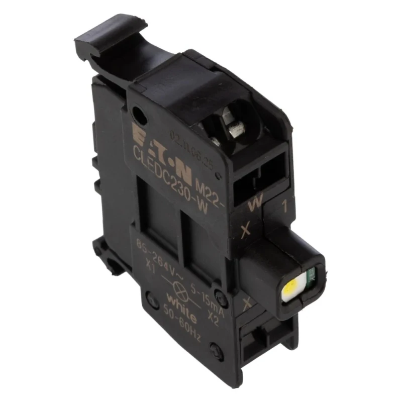 Eaton RMQ Titan M22 Series Light Block 264V AC White LED Illumination 216578 M22-CLEDC230-W