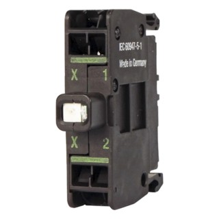 Eaton RMQ Titan M22 Series Light Block Green LED 12 V, 30 V AC/DC 216574 M22-CLEDC-G