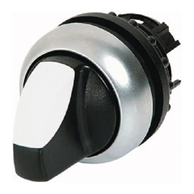 Eaton RMQ-Titan Series 3 Position Illuminated Selector Switch Head 23mm Cutout White Handle IP66 216843 M22-WRLK3-W