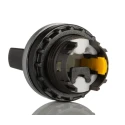 Eaton RMQ-Titan Series 2 Position Momentary Selector Switch Head, 23 mm Cutout, IP66 216865 M22-WK