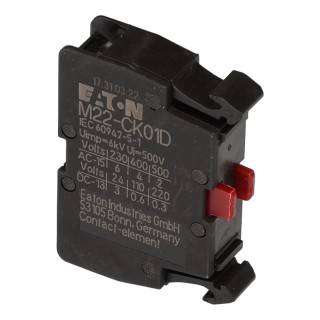 Eaton Black RMQ Titan M22 Push Button Enclosure 262510 M22-CK01D