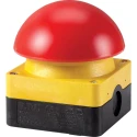 Eaton FAK Series Maintained Push Button Complete Unit Surface Mount DPNC IP69K IP67 94mm 6A 256790 FAK-R/V/KC02/IY