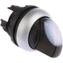 Eaton RMQ-Titan Series 2 Position Illuminated Selector Switch Head 23 mm Cutout White Handle IP66 284393 M22-WLKV-W