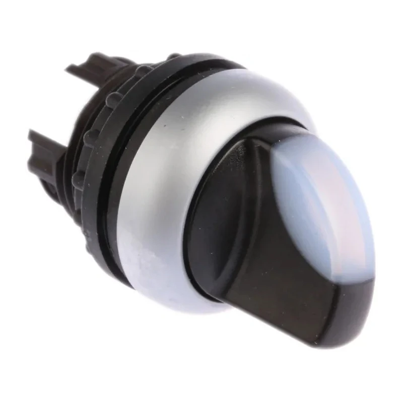 Eaton RMQ-Titan Series 2 Position Illuminated Selector Switch Head 23 mm Cutout White Handle IP66 284393 M22-WLKV-W