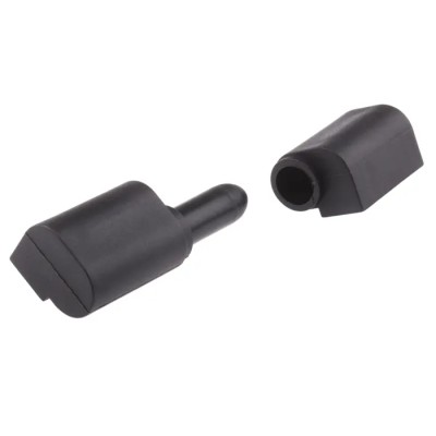 RS PRO Matt Thermoplastic Barrel Hinge with Lift Off Pin, Screw Fixing, 83 mm x 28 mm x 22 mm 110-4574
