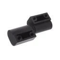 RS PRO Matt Thermoplastic Barrel Hinge with Lift Off Pin, Screw Fixing, 83 mm x 28 mm x 22 mm 110-4574