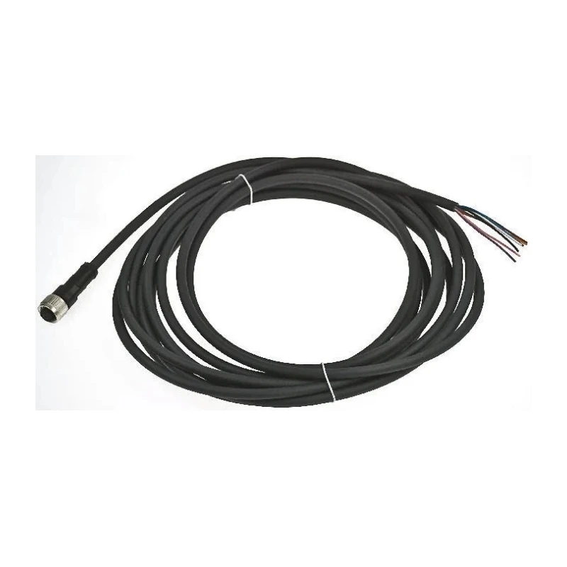 Telemecanique Sensors Female 8 Way M12 to Unterminated Sensor Actuator Cable 24V Polyurethane Jacket XZCP29P12L10
