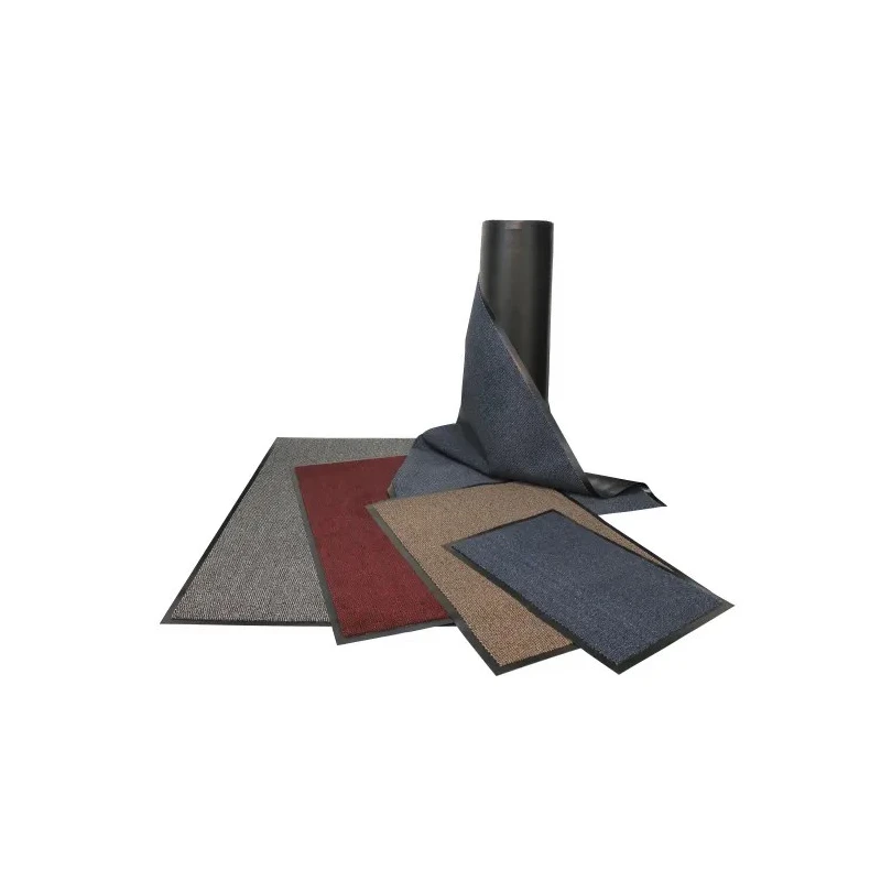Coba Europe Entrance Mat Cutpile Indoor Use Grey Black 900mm x 1.5m x 7mm VP010602