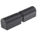 RS PRO Matt Thermoplastic Barrel Hinge with Lift Off Pin, Screw Fixing, 83mm x 19mm x 22mm 110-4573