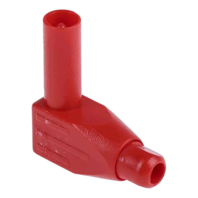 RS PRO Red Male Banana Plug 4 mm Connector Solder Termination 1kV 20A Nickel Plating 465-621