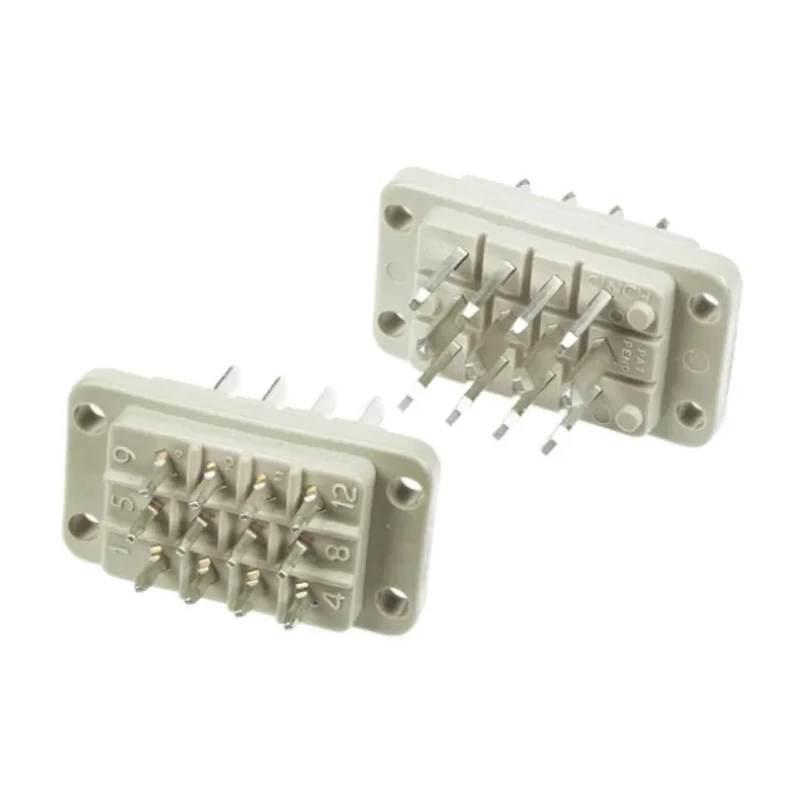 Cinch Automotive Connector Male Green Grey Panel 12 Way Crimp Termination JA778480000E000