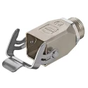 HARTING Han-INOX Range Heavy Duty Power Connector Housing Stainless Steel IP65 M20 3A 19440031150