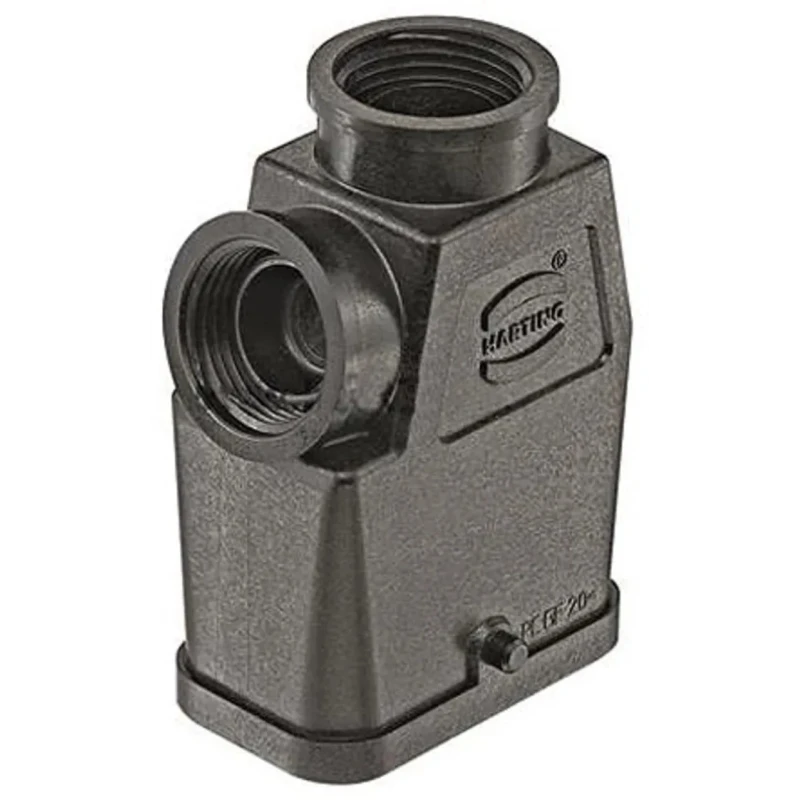 HARTING Han-Compact Range Heavy Duty Power Connector Hood 1 Lever Polycarbonate Body IP65 M20 19120080425
