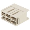 HARTING Han-Modular LC PC Single Mode Duplex Plastic Optical Fibre Optic Connector 09140064701