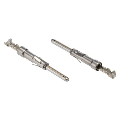 ITT Cannon Male Crimp Circular Connector Contact Wire Size 24AWG, 26AWG, 13A, Tin Plating TR2448PFS1NB / 192990-1400