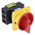 RS PRO 3-Pole Panel Mount Isolator Switch IP65, 32A, 22 kW IP65