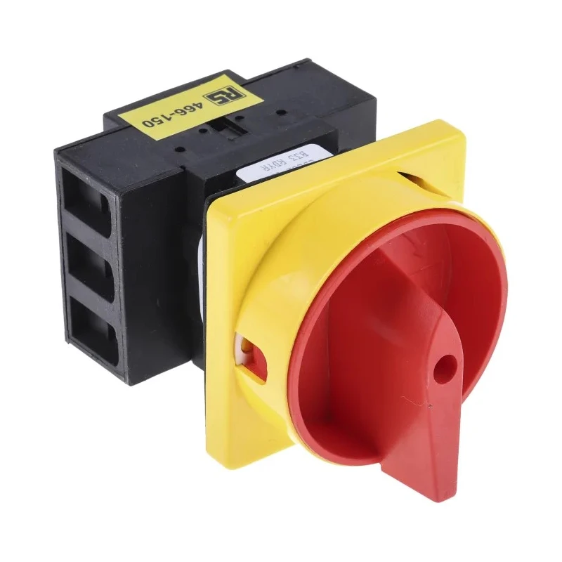 RS PRO 3-Pole Panel Mount Isolator Switch IP65, 32A, 22 kW IP65