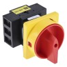 RS PRO 3-Pole Panel Mount Isolator Switch IP65, 32A, 22 kW IP65