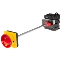 RS PRO 3-Pole DIN Rail Isolator Switch IP65, 100A, 45 kW IP65