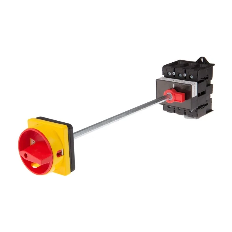 RS PRO 3-Pole DIN Rail Isolator Switch IP65, 100A, 45 kW IP65