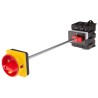 RS PRO 3-Pole DIN Rail Isolator Switch IP65, 100A, 45 kW IP65