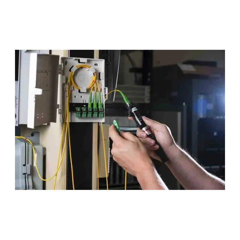 Tempo Single & Multimode Fibre Optic Test Kit Visual Fault Locator 7km Range 650nm Wavelength 180XL