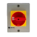 RS PRO 4-Pole DIN Rail Isolator Switch IP65, 20A, 7.5 kW IP65