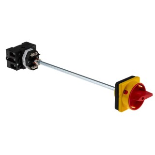 RS PRO 3-Pole DIN Rail Isolator Switch IP65 25A 22 kW IP65