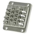 Cinch Automotive Connector Female Green Panel 20 Way Crimp Termination JA778510000E000