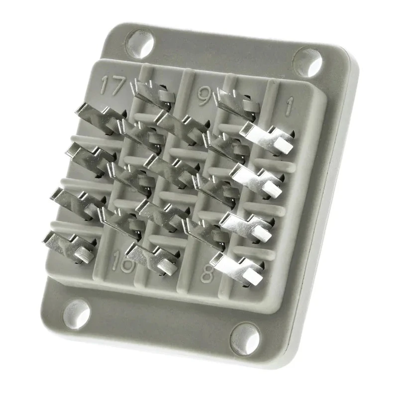 Cinch Automotive Connector Female Green Panel 20 Way Crimp Termination JA778510000E000