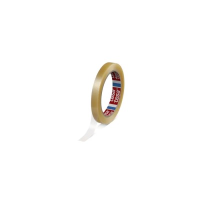 Tesa Transparent 4204 Packing Tape, Polyvinyl Chloride Backing, Natural Rubber Adhesive, 66 m Length x 25 mm 04204-00012-00