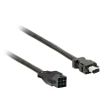 Schneider Electric Connection Accessory Power Cable for Lexium 28 Series VW3M5D1AR15